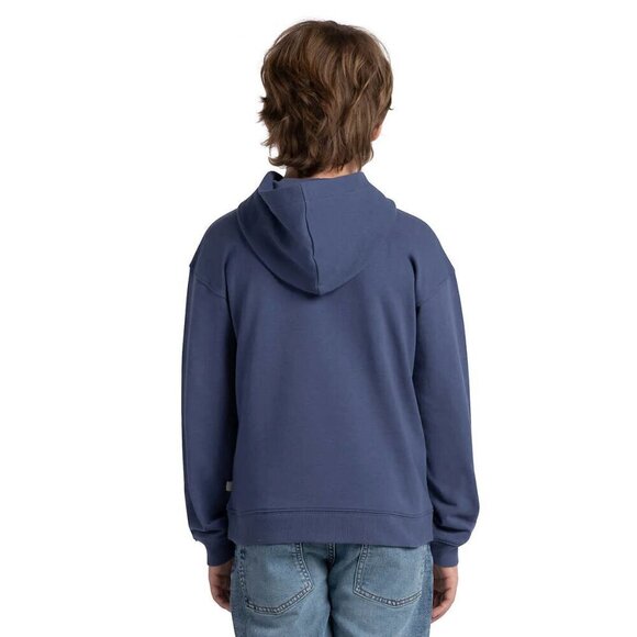 NEW Ecothreads Kids Unisex Hoodie | Blue - Picture 3 of 6